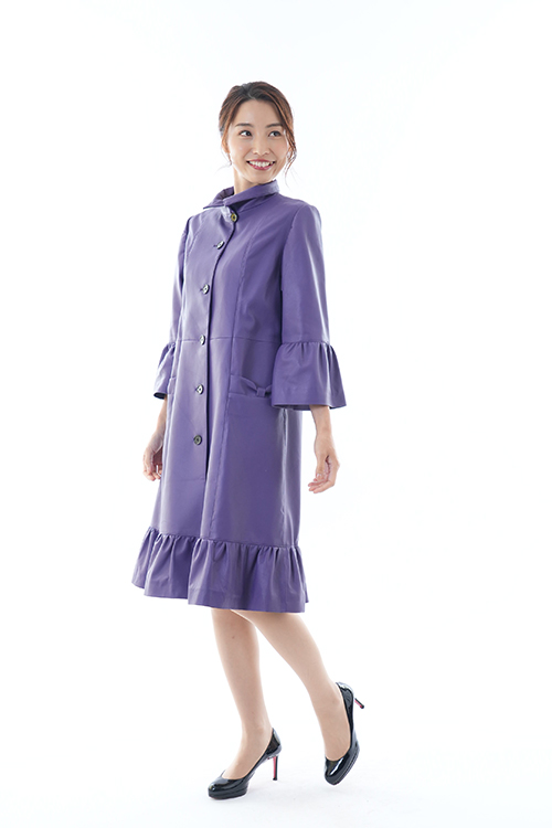 ラムロングコート